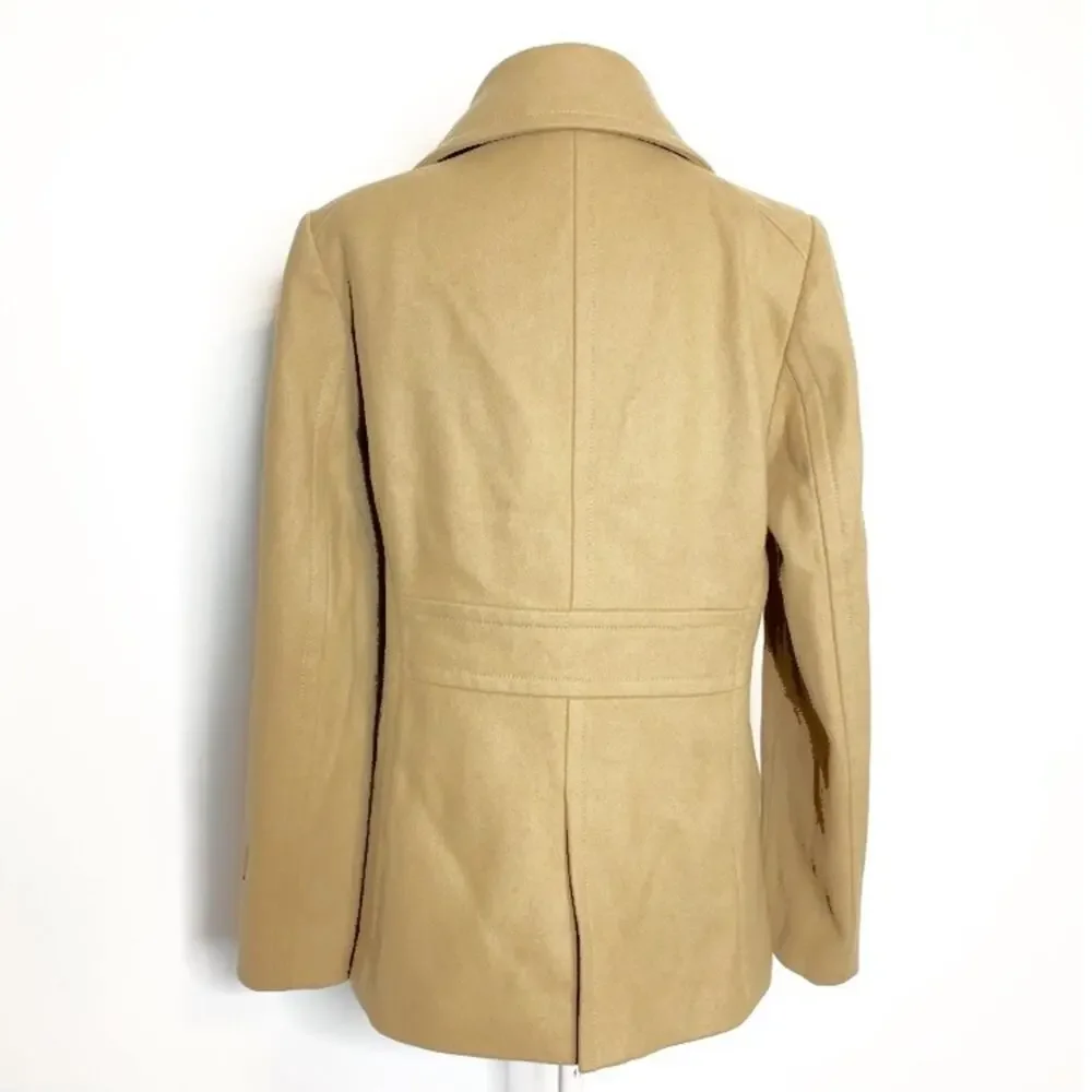 J. Crew classic‎ double breasted peacoat jacket